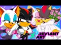 SHADOW HATES DEVIANTART Shadow and Rouge VS DeviantArt