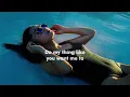 Calvin Harris - Satisfy (Lyrics / Visualizer)