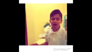 ولد يتمحن علي تكوته 