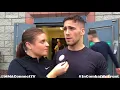 Dean Barry talks coming back from irish debut loss & next outing in December