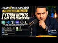 Python Input Type Casting Data Types Explained with Examples Learn AI with Mahendra