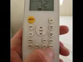 Carrier Comfort Mini-split Remote instructions and filter cleaning