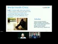 Mental Health Crisis Management and De-Escalation Techniques