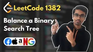 Balance a Binary Search Tree LeetCode 1382 Recursion Binary Search Tree codeTips