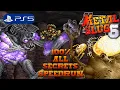 Lagu Metal Slug 6 Remastered (PS5) - ALL SECRETS Speedrun Level-8 No Death (4K)