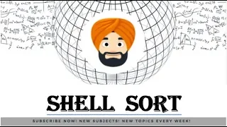 SHELL SORT DATA STRUCTURE INTRODUCTION TO PROGRAMMING