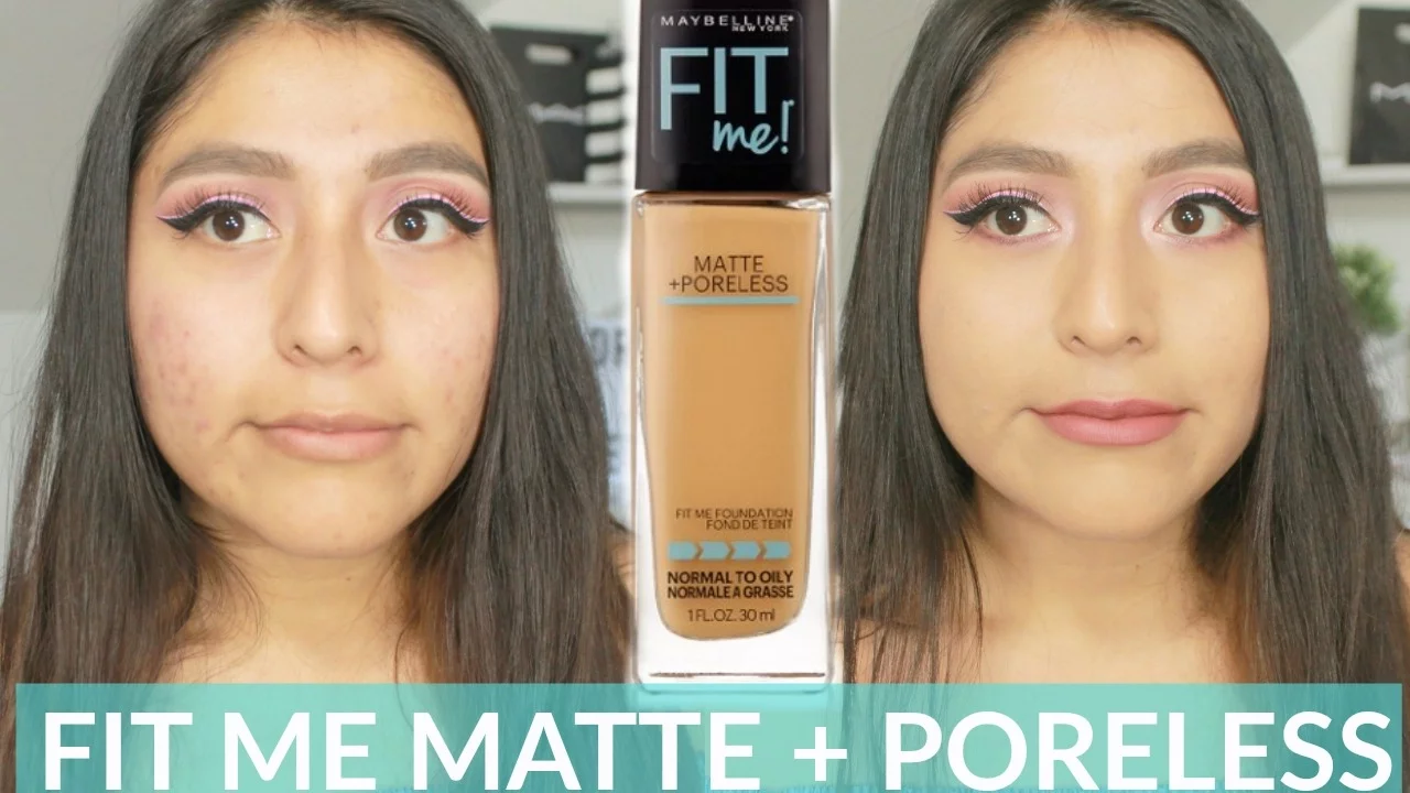 Maybelline FIT ME! Matte + Poreless | PRIMERA IMPRESION | ESPAÑOL | aletsia29