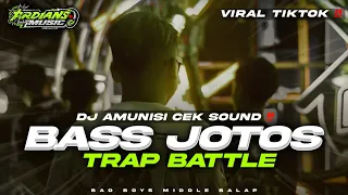 dj cek sound bass jotos trap battle bad boys middle balap viral tiktok ardians music
