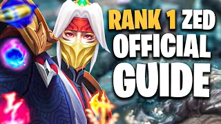 The BEST Zed Guide For 2025 Runes Items Builds Matchups 