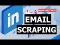 Extract Emails from LinkedIn Profiles Linkedin Data Scraping Tutorial