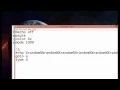 HOW TO MAKE MATRIX USING NOTEPAD