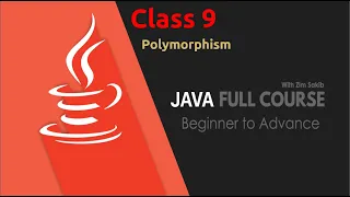 Bangla Polymorphism Class 9 Java Full Course Basic to Advance