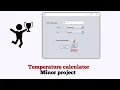 temperature converter minor project in Java NetBeans step by step Hindi part-2