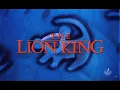 Download Lagu The Lion King (RARE 1994 Holiday Reissue Trailer) [4K HDR10]