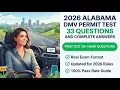 Alabama DMV Permit Test Prep 2026 Independent Practice Guide