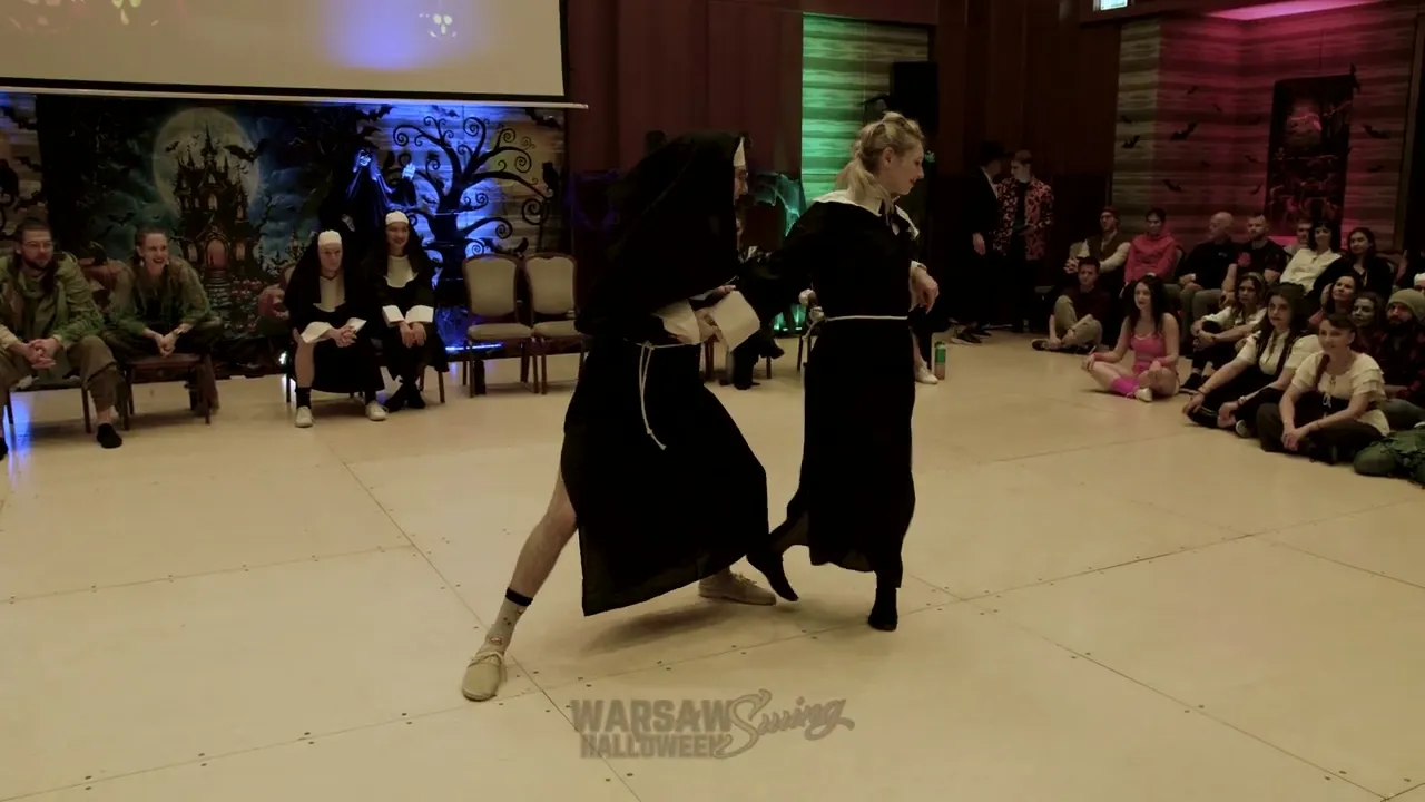 Raphael Krauthann & Vanessa Bachmann - 5th place Strictly Open Finals - Warsaw Halloween Swing 2025