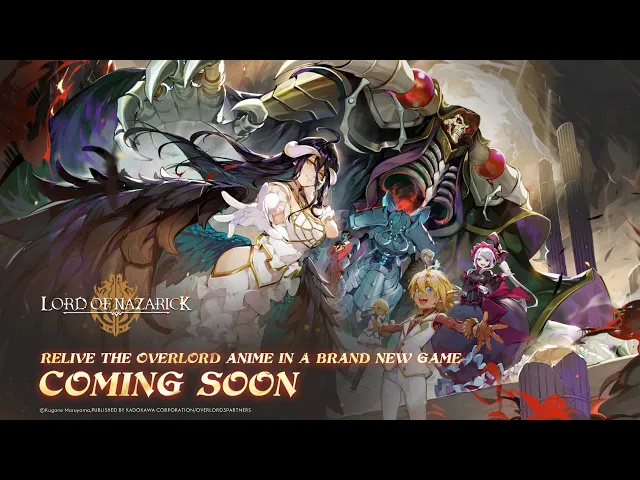 NEW GAME - OFFICIAL ANNOUNCEMENT TRAILER - Lord of Nazarick