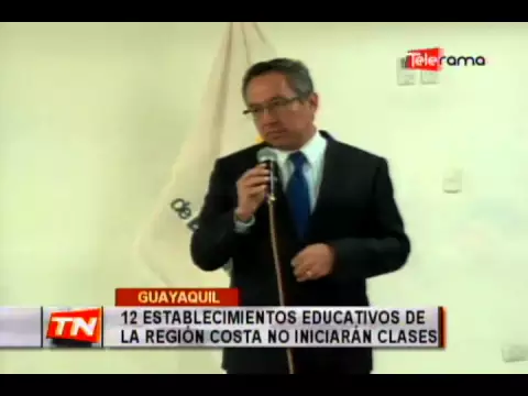 12 establecimientos educativos de la región costa no iniciarán clases