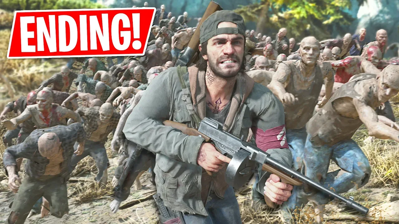 World's Biggest ZOMBIE HORDE!! (Days Gone Ending)