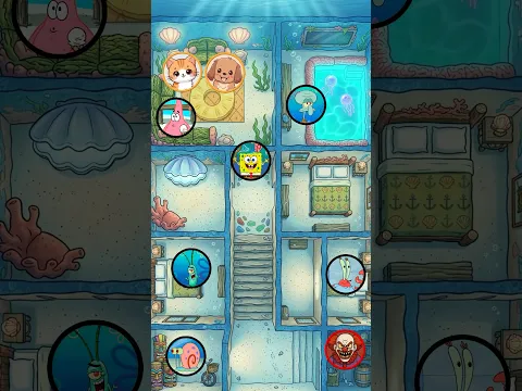 Quem Escapa Do Palhaço? Bob Esponja vs Patrick