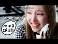 Lagu mina crying made nayeon burst into tears on set