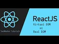 - Virtual Dom vs Real Dom in React Js Why React is Fast React js Tutorial