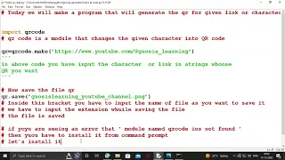 QR Code In 10 lines of Python Code Generate and Access QR Code Easily Using Python