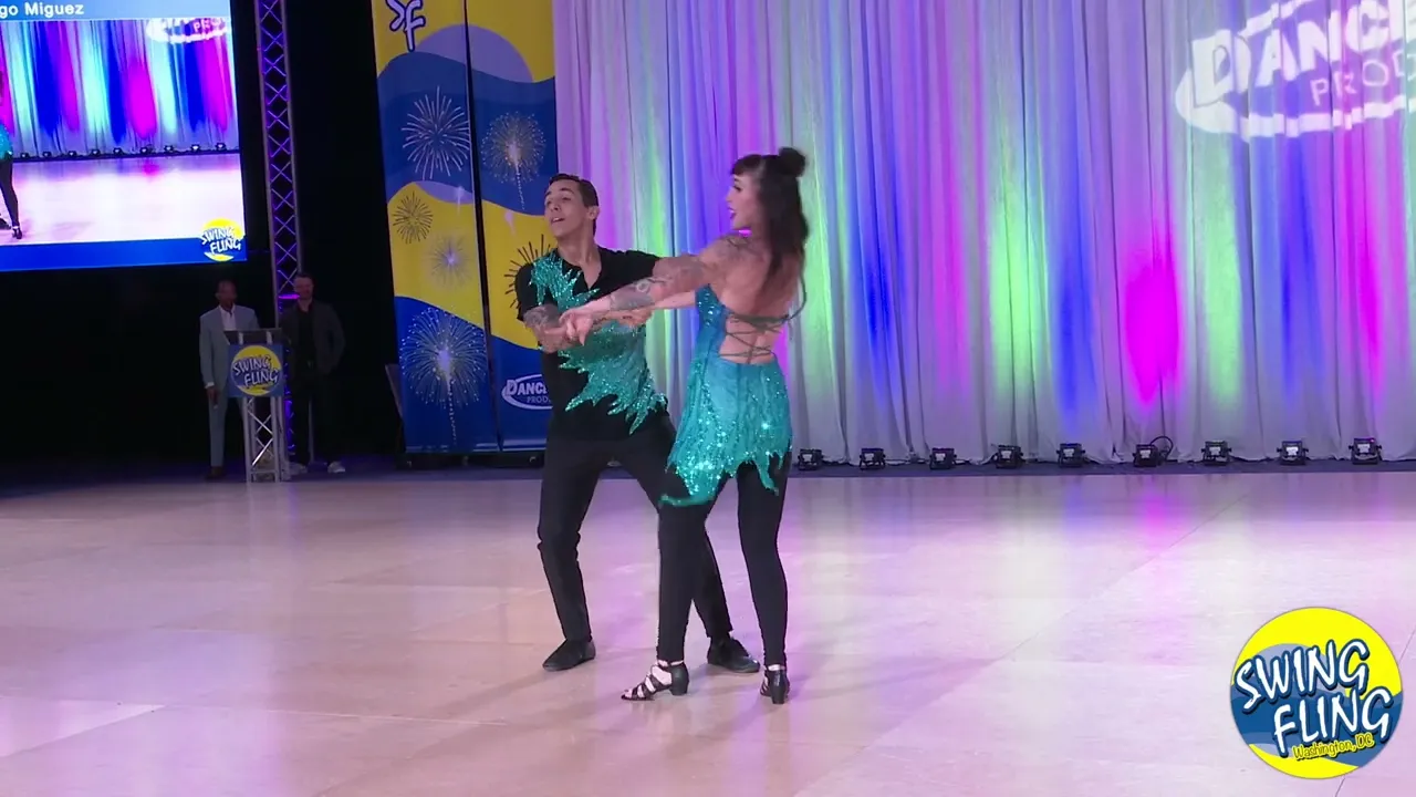 Swing Fling 2022 Superstar Show Stacy Kay & Hugo Miguez