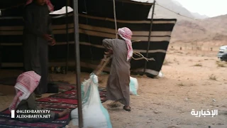 حياة البادية عزلة يقضيها عبدالله بعيدا عن كورونا 