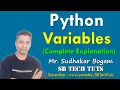 Python Variables Variables in Python What is a variable in python Python Programming