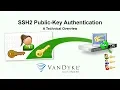 Public-Key Authentication - Technical Overview