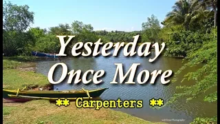 Download Yesterday Once More - Carpenters (KARAOKE VERSION) MP3