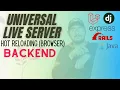 Universal Live Server Server Side Auto Refresh Browser Express Django Laravel Rails