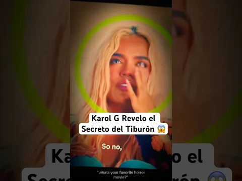 Karol G Revelo el Secreto del Tiburon en sus Conciertos…