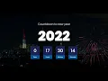 Responsive New Year Countdown With Fireworks Using HTML CSS JavaScript 2022 Countdown