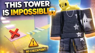 This Tower Is IMPOSSIBLE 😱 (No Checkpoints) | ASMR #roblox