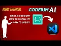 Hindi Tutorial How to install Codium in vsode