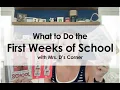 First Week of School in Special Education Routines Activities Assessments and Teacher To Dos
