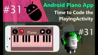 Android Piano App Development Tutorial Part 31 - Code the PlayAcitivity