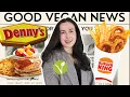 Good Vegan News Animal Cruelty Labeling Denny s Burger King Lab Grown Meat Bans More