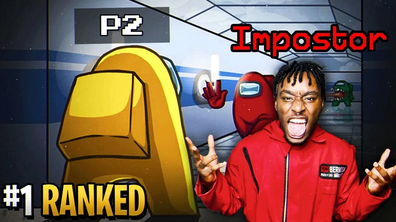 THE NEW #1 RANKED IMPOSTER PLAYER! I GOT SUPER GOOD! AMONG US FUNNY