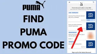 How to Find Puma Promo Code 2023 Coupon Code