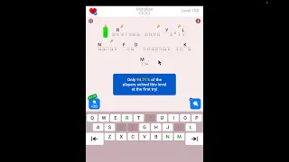 Cryptogram The Solution For Level 108 - Step by Step Word Brain Puzzle