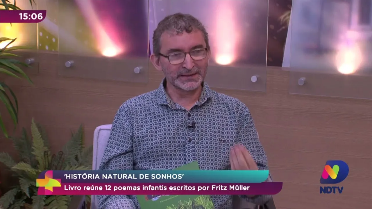 ´´História Natural de Sonhos``: livro reúne 12 poemas infantis escritos por Fritz Müller