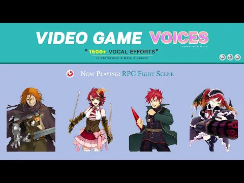 Video Game Voices Sound Effects | Royalty Free Vocal Efforts, Grunt Sound Effect by WOW Sound
