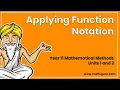 Applying function notation Methods 1 and 2 MaffsGuru