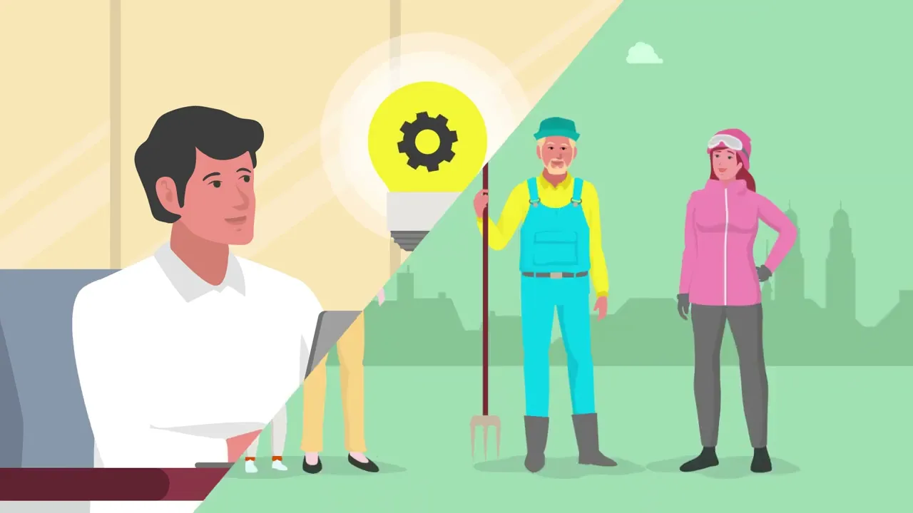 AXA Creative video production