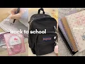 back to school prep 2026 pinterest girl preparing for school study tips shopping productive