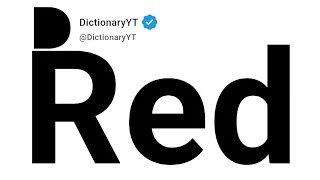 Red Antonyms Opposite Words