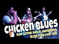 Download Lagu Guitar Slap, Banjo \u0026 Harmonica LOOP Jam - CHICKEN BLUES | Peter Luha \u0026 Natural Fusion Project